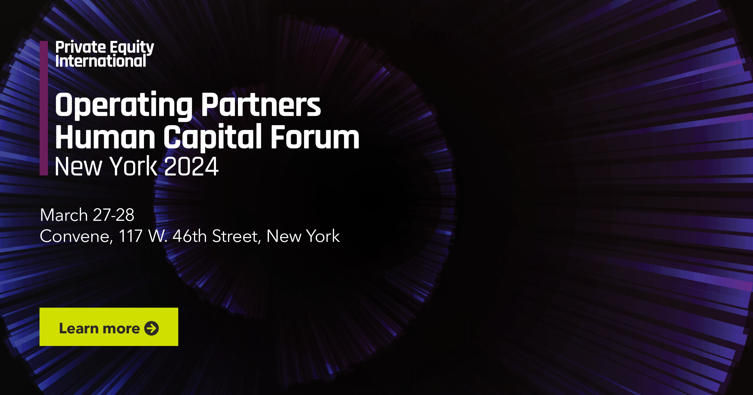 PEI Operating Partners Human Capital Forum